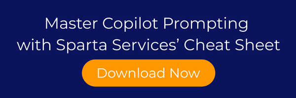 Copilot Prompt Cheat Sheet